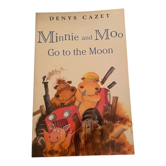 Minnie and Moo Go to the Moon Vintage Paperback Book - Picture 1 of 4